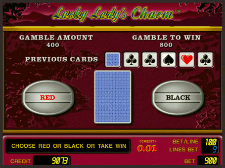 Ризик гра в автоматі Lucky Lady's Charm